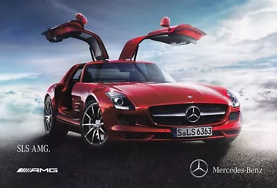 Mercedes SLS AMG COUPE Gullwing Brochure 2010 AF • $6.34