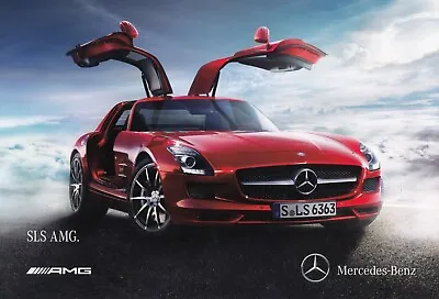 Mercedes SLS AMG COUPE Gullwing Brochure 2010 R • $6.34
