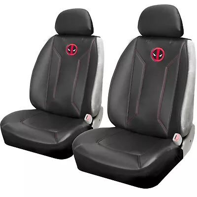 For Nissan New Marvel Comics Deadpool Car Truck SUV Sideless Seat Covers Set • $60.32
