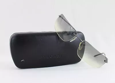 John Varvatos Silver Tone Frame Grey Lens Rectangle Aviator Sunglasses V706 • $39