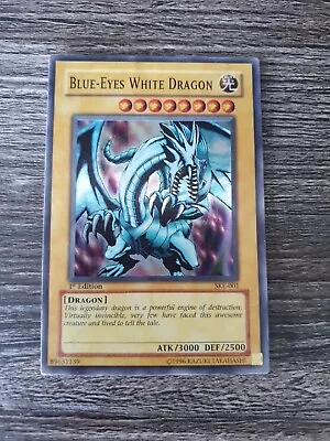 Yu-Gi-Oh! TCG Blue-Eyes White Dragon Starter Deck Kaiba SKE-001 1st Edition... • £10