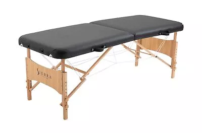 SierraComfort Basic Portable Massage Table Black • $181.99