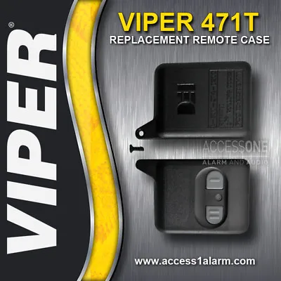Viper 471T 2-Button Replacement Remote Control Case With Gray Buttons • $10.99