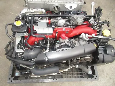 $8999 • Buy Jdm 2008-2014 Subaru Wrx Sti Ej207 Engine 6 Speed Transmission Turbo Ej20 V10