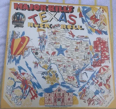 Mac Curtis Delbert McClinton Etc Major Bill's Texas Rock 'N' Roll Vinyl LP • £15