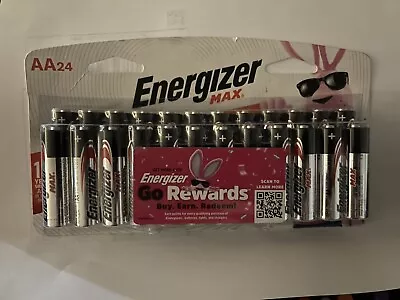 AA Energizer MAX Alkaline Batteries 24 Pack • $5.38