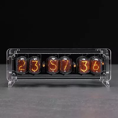 Authentic Nixie Tube Clock - Retro Glow By Nixie Star • $229