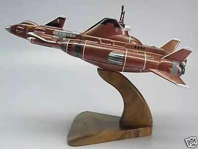 Skydiver-1 SHADO UFO Spacecraft Airplane Desk Wood Model Big New • $648.95