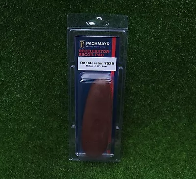 Pachmayr D752B Decelerator Shotgun/Rifle Recoil Pad Medium 1.0  Brown - 01408 • $39.37