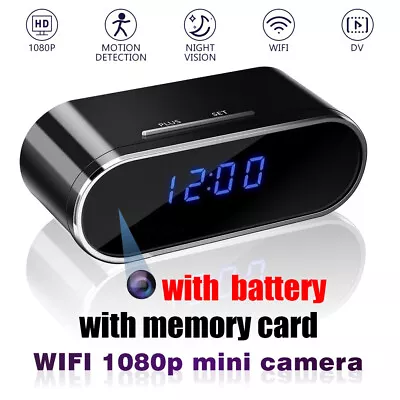Wireless WiFi Mini Spy Camera HD 1080P Hidden IP DVR Camcorder With Hdlive Cam • $39.99