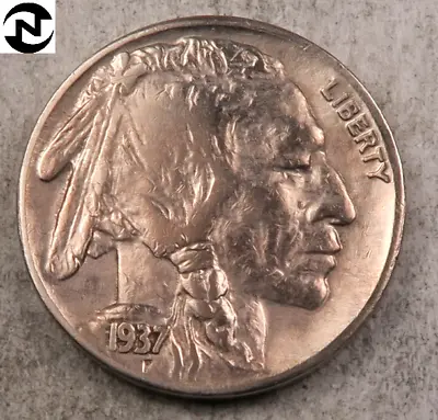 1937-S Buffalo Nickel ~ Choice XF-AU ~ 1 Coin • $6.98