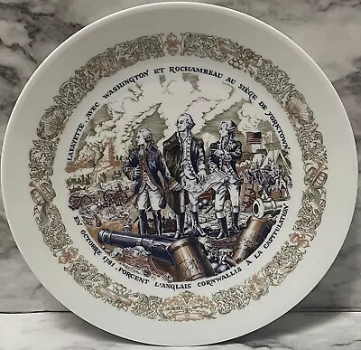 D'Arceau Limoges Porcelain Plates Vintage 1974 Four Different Total 6 Plates • $59.99