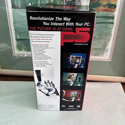 Rare P5 The Power Of Five Power Glove For PC Essential Reality Hitman • $120