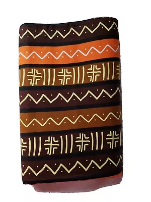 African MudCloth Print Fabric. Mudcloth Bogolan Print. 2 YARDS MINIMUM SALE • $25.98