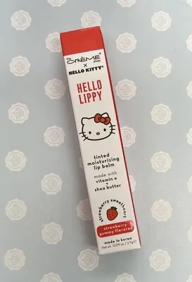 The Creme Shop X Hello Kitty Hello Lippy Tinted Moisturizing Lip Balm Strawberry • $12.99