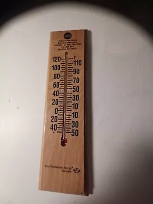 Wooden Thermometer From Huntley Montana Your Touchstone Energy Partners ( B4 ) • $22