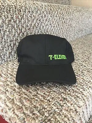 7-Eleven Black Adjustable Cap Great Condition • $9.99