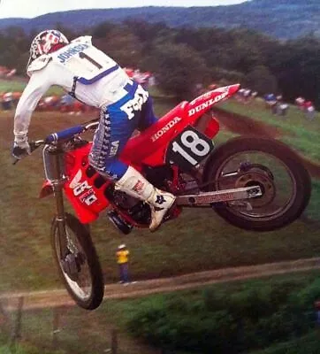 525360 RICK JOHNSON Honda Yamaha SX/MX Motocross 36x24 WALL PRINT POSTER • $25.95