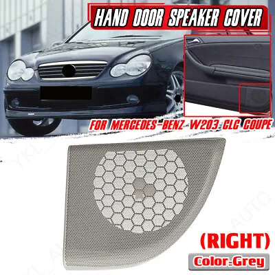 Right Hand Door Speaker Cover Grey For Mercedes W203 C-Class/CLC-Class 2DR Coupe • $22.55
