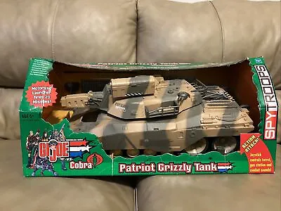 Hasbro GI JOE VS Cobra Patriot Grizzly Tank  Spy Troops Sealed • $250