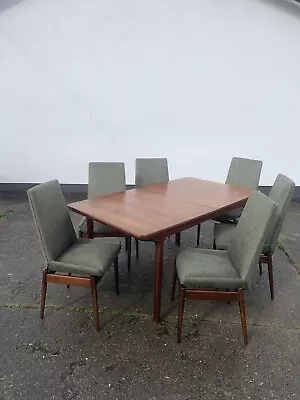 Robert Heritage Rosewood Dining Chairs And Mcintosh Rosewood Dining Table  • £3250