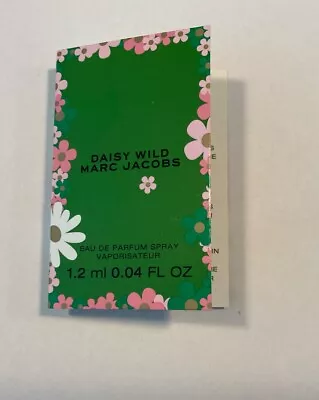 Marc Jacobs Daisy Wild Eau De Parfum Sample Size Spray 1.2ml .04oz. • $12.99