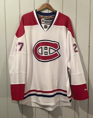 Montreal Canadiens Jersey Reebok NHL #27 Galchenyuk 2012 Away White Size XXL 2XL • $50.70