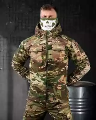 Tactical Fleece Jacket Multicam Fleece Jacket With Hood Army Fleece • $133