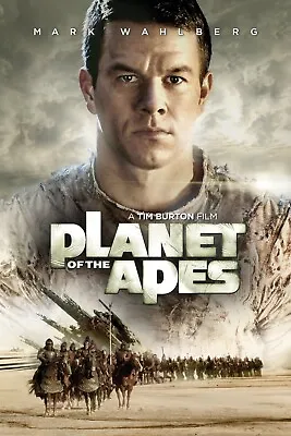 Planet Of The Apes Movie Poster | Mark Wahlberg | 2001 | 11x17 | NEW | USA • $15.99