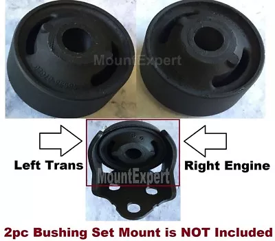 2pcSet Bushings Fit Rear Left/Right Motor Mounts 1995 - 2002 Volkwagen Cabrio • $58.99