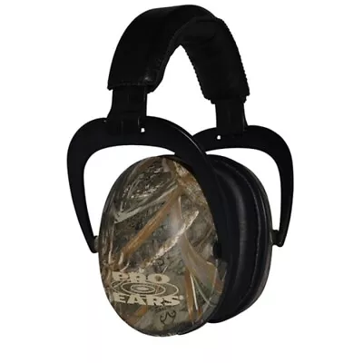 Pro Ears - Ultra Sleek - Hearing Protection - NRR 26 - Ear Muffs - Camo Max5 • $22.07