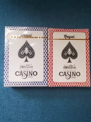 Set Of 2 Sealed Decks Regal Monaco Casino Standard Playing Cards • $17.98