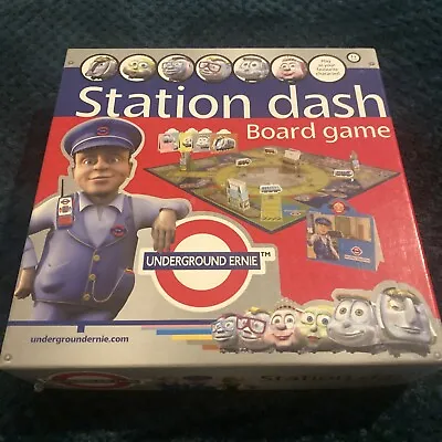 Underground Ernie Station Dash Magnetic Board Game By Joella Great Rare Game Vgc • £8