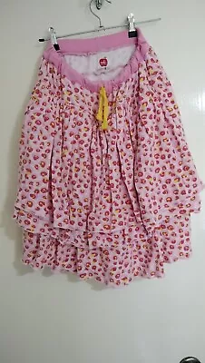 Oobi Pink Leopard Skirt • $10