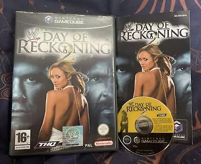 WWE Day Of Reckoning 2 (Nintendo Gamecube) Game With Manual - FREE P&P • £12.49