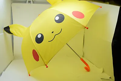 Pokemon Pikachu Kids Umbrella W Ears Pocket Monsters Nintendo Freak TV Japan • $89.22
