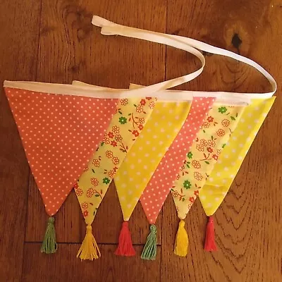 Handmade Double Sided Fabric Easter Bunting • £6