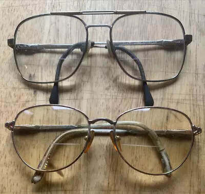 Lot Of Two Vintage Eyeglasses. Men's And Women's. • $14.99