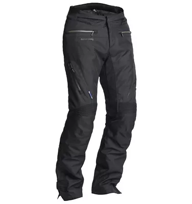 Halvarssons - W Pants - Motorcycle Trousers - Black • £349