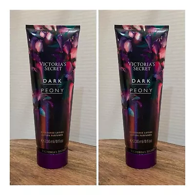 Victoria’s Secret DARK PEONY Fragrance Lotion ~ 8 Fl.oz. ( Lot Of 2 ) • $39.99