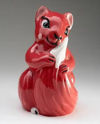 Wade Porcelain Figurine Rare Red Felicity Squirrel Limited Edition 101 Of 250 • £49.60