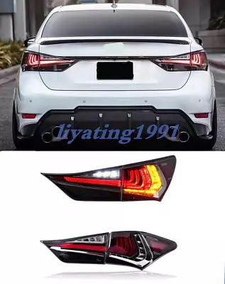 For Lexus GS300 GS350 LED Rear Left + Right Lamps Taillights Dynamic Signal Pair • $599.93