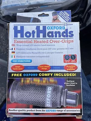 Oxford HotHands Wrap-Around Motorcycle ATV Grip Heaters Removable • $49