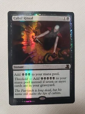 Cabal Ritual FOIL From The Vault Lore Mythic Rare Magic The Gathering MTG LP • $24.95