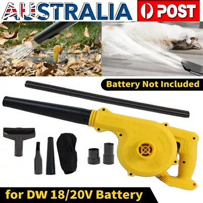 Cordless Leaf Blower For DW 20V Battery 2in1 Electric Leaf Blower New Vacuum • $47.99