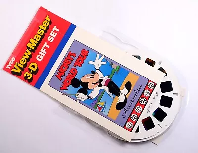 View-Master Disney's Mickey Mouse World Tour - 3 Reel Packet 2350 • $14.95