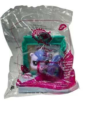 McDonalds Hasbro Littlest Pet Shop #5 Carla Decourant Squirrel Purple New 2015 • $3.05