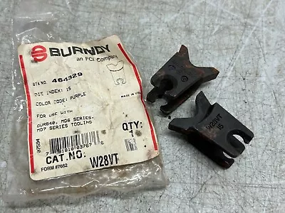 Burndy W28VT Type W Crimping Die Purple 4/0 AWG To 350 Kcmil Copper Lug MD6 MD7 • $79.99