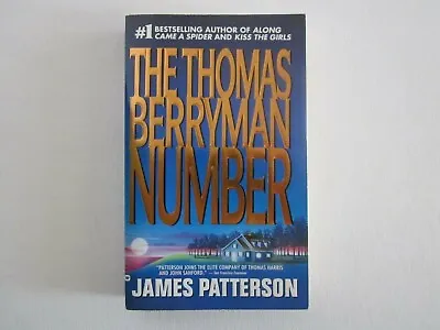 $9.95 • Buy THE THOMAS BERRYMAN NUMBER - JAMES PATTERSON - As New Condition