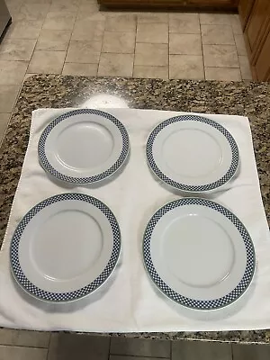 Set Of 4 Villeroy & Boch Switch 3  Castell  Dinner Plates 10 1/2” • $60